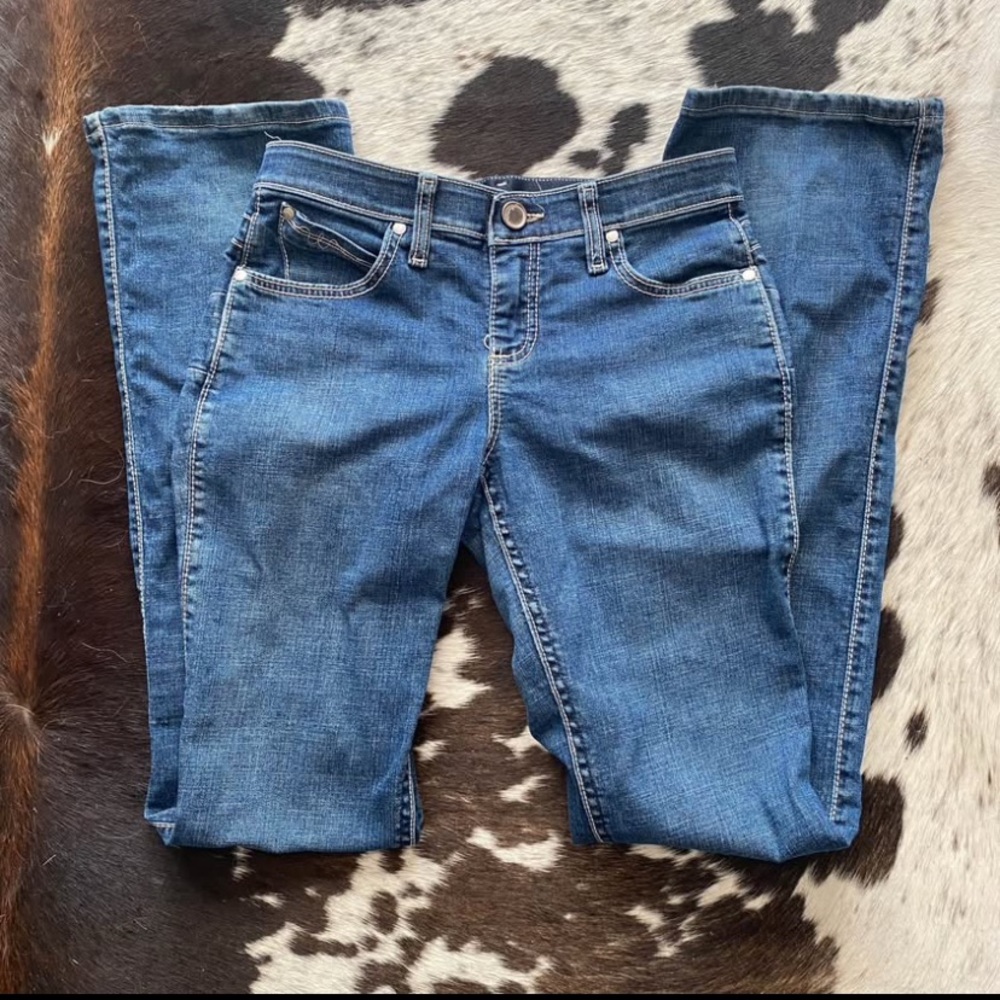 Wrangler Q-Baby Women's Boot Cut Jeans 1/2 x 34